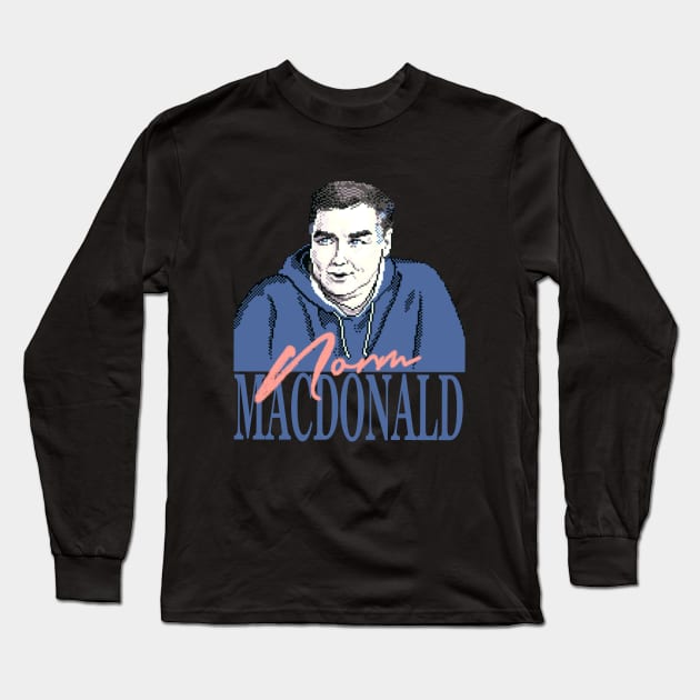 Norm MacDonald // Norm Long Sleeve T-Shirt by KnockDown